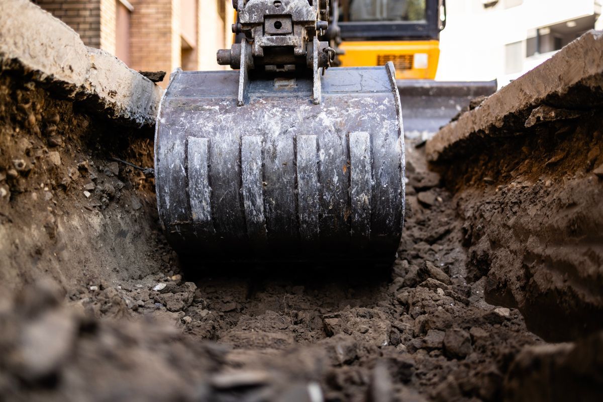20 - 25t trench bucket (1,200mm)