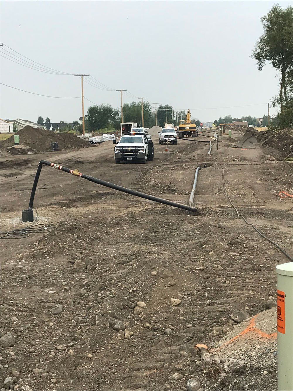 Baxter Lane Improvements Davis Lane to North 19th — Great Falls, MT — Central Plumbing, Heating, Excavation