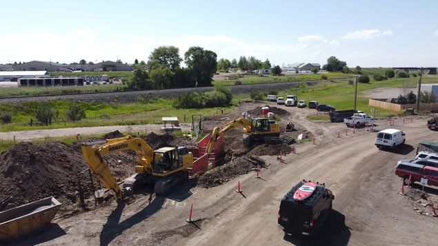 Manley Road — Great Falls, MT — Central Plumbing, Heating, Excavation