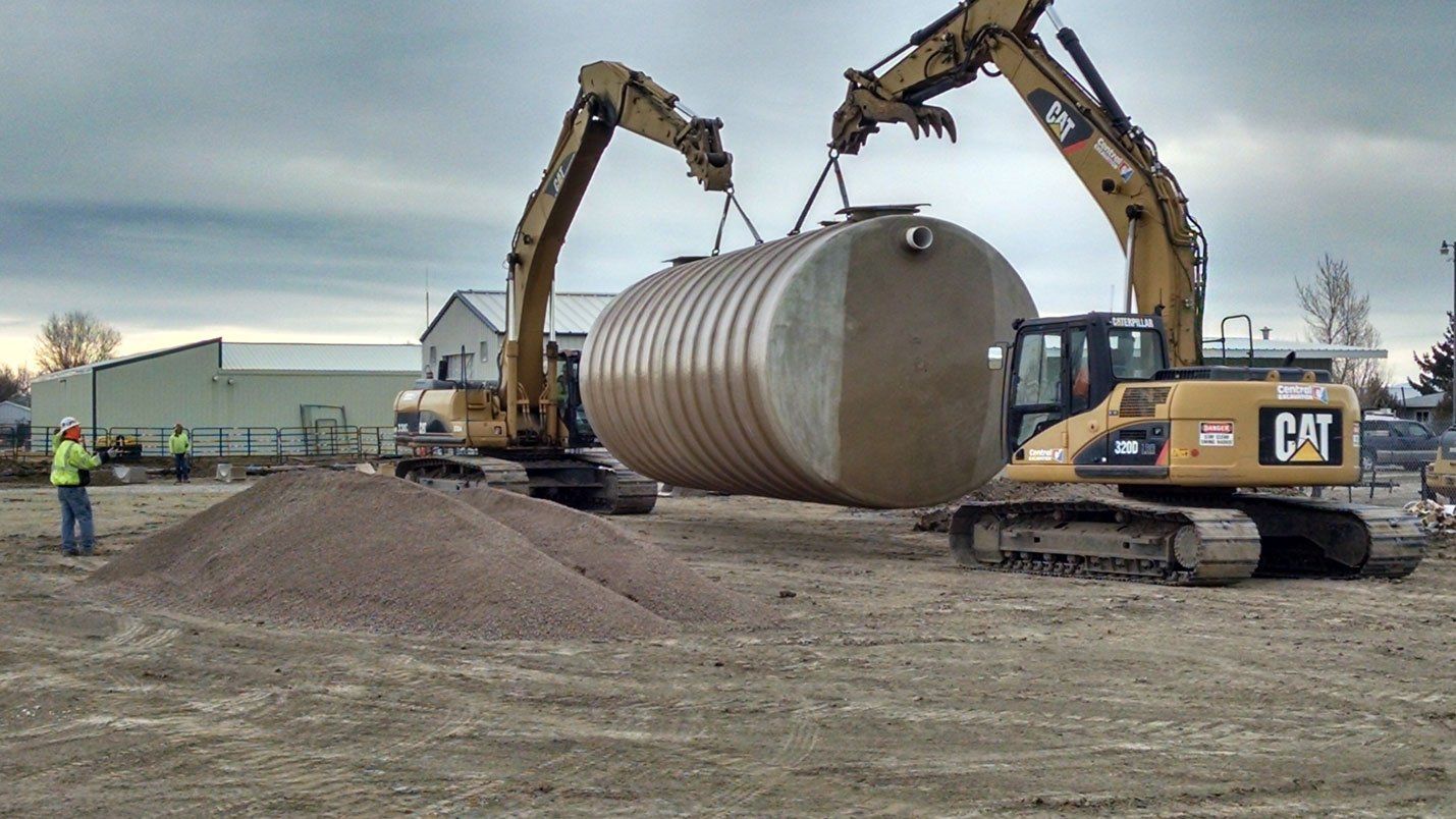 Sun Prairie Water Upgrades — Great Falls, MT — Central Plumbing, Heating, Excavation