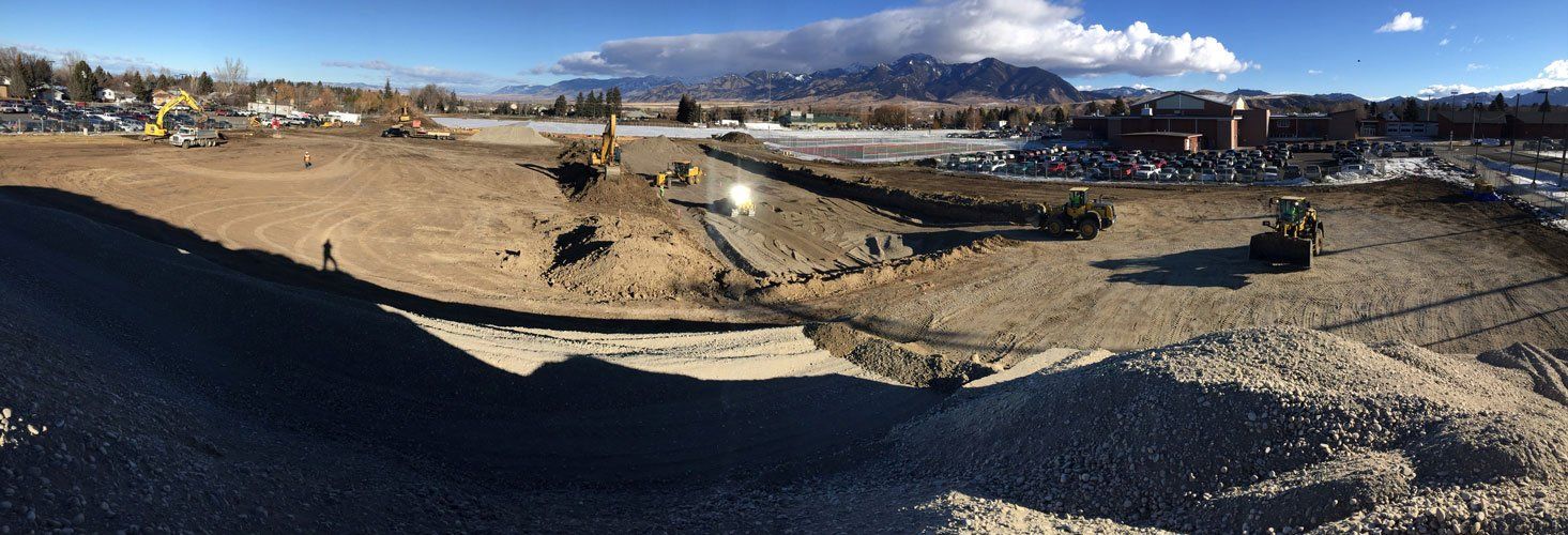 Van Winkle Stadium Renovations — Great Falls, MT — Central Plumbing, Heating, Excavation