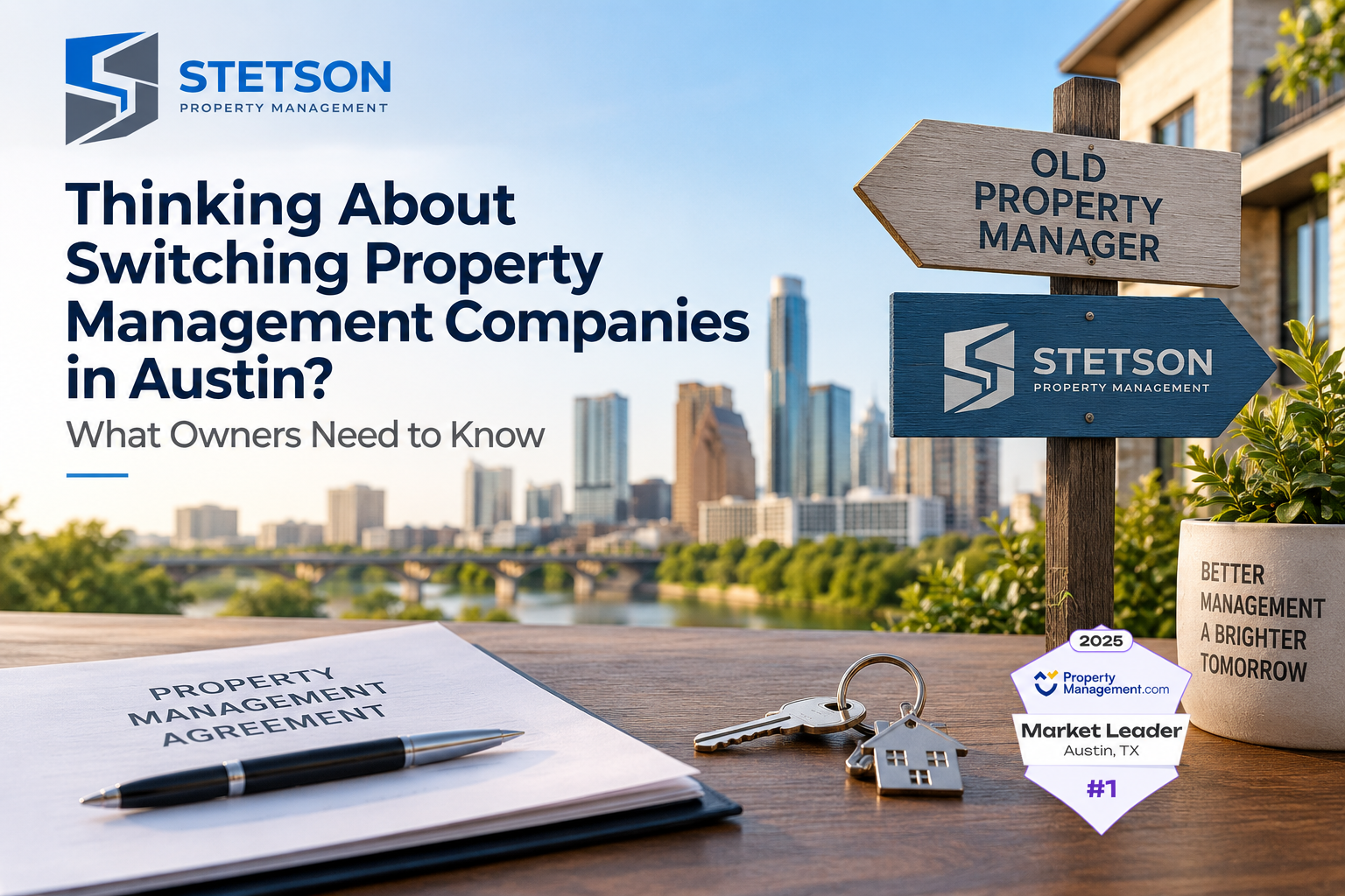 Switching property management companies in Austin, TX with Stetson Property Management