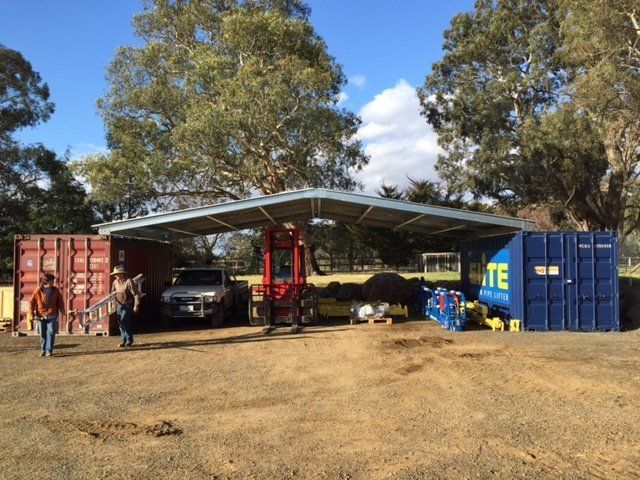 Colour Blue Green House Container | Sunshine, Vic | All Vic Containers