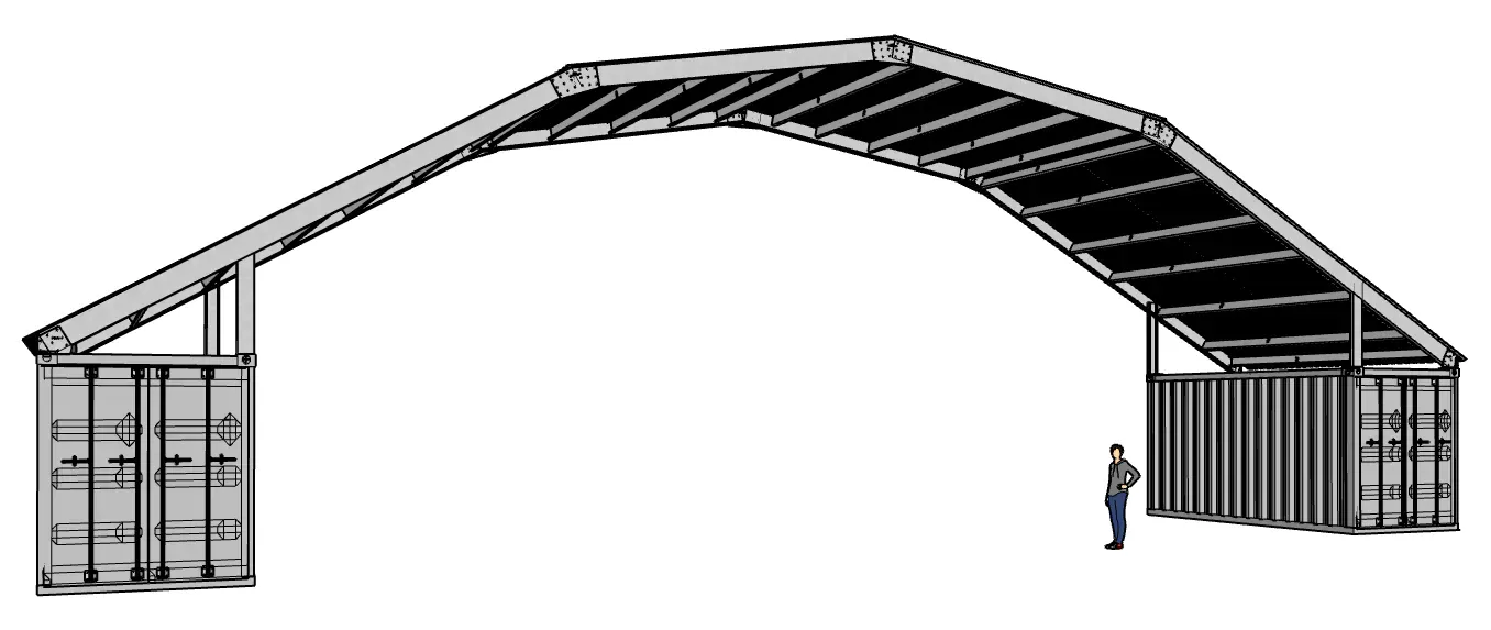Gambrel Wide Span