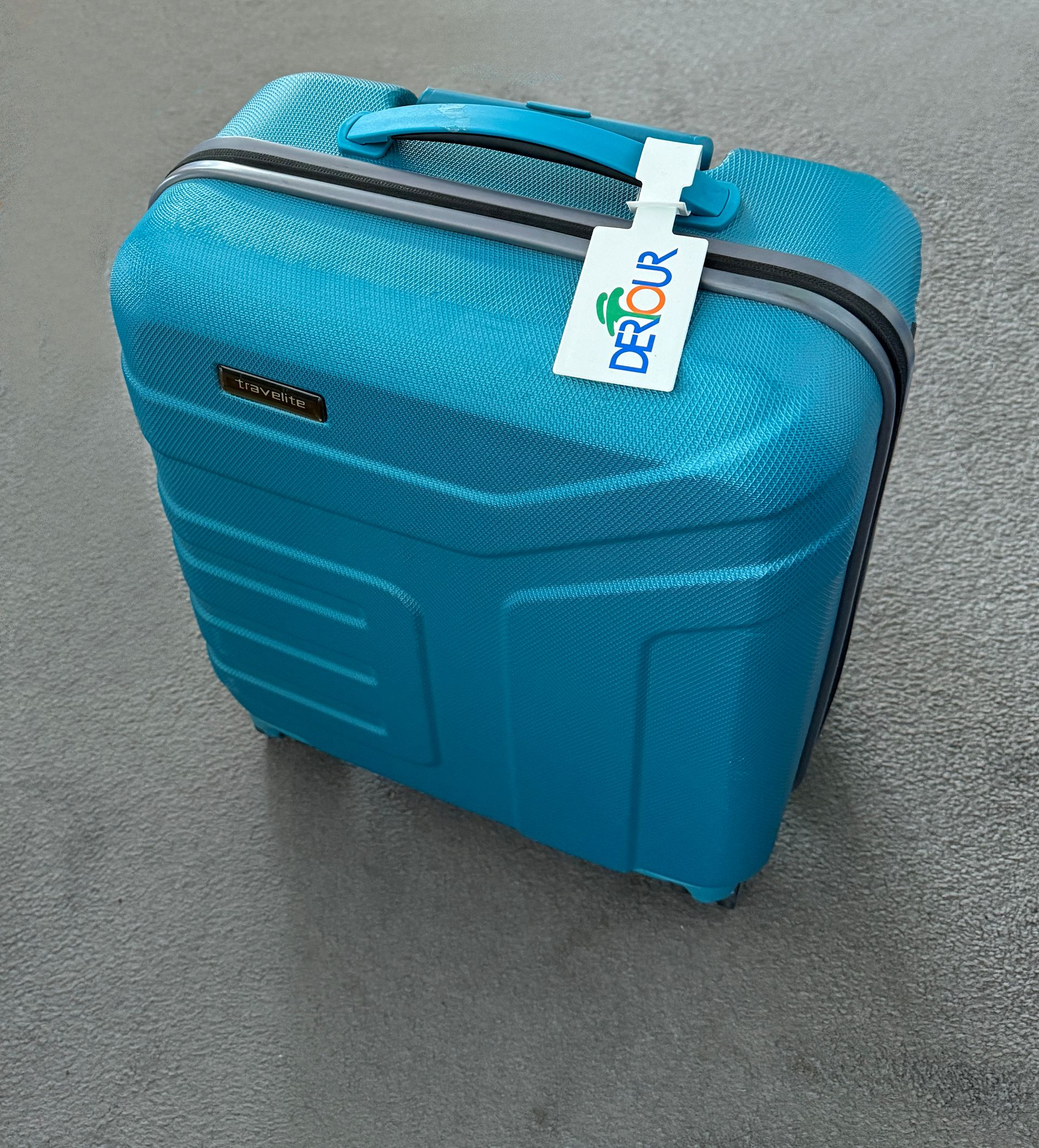 Kofferanhänger mit Aufdruck