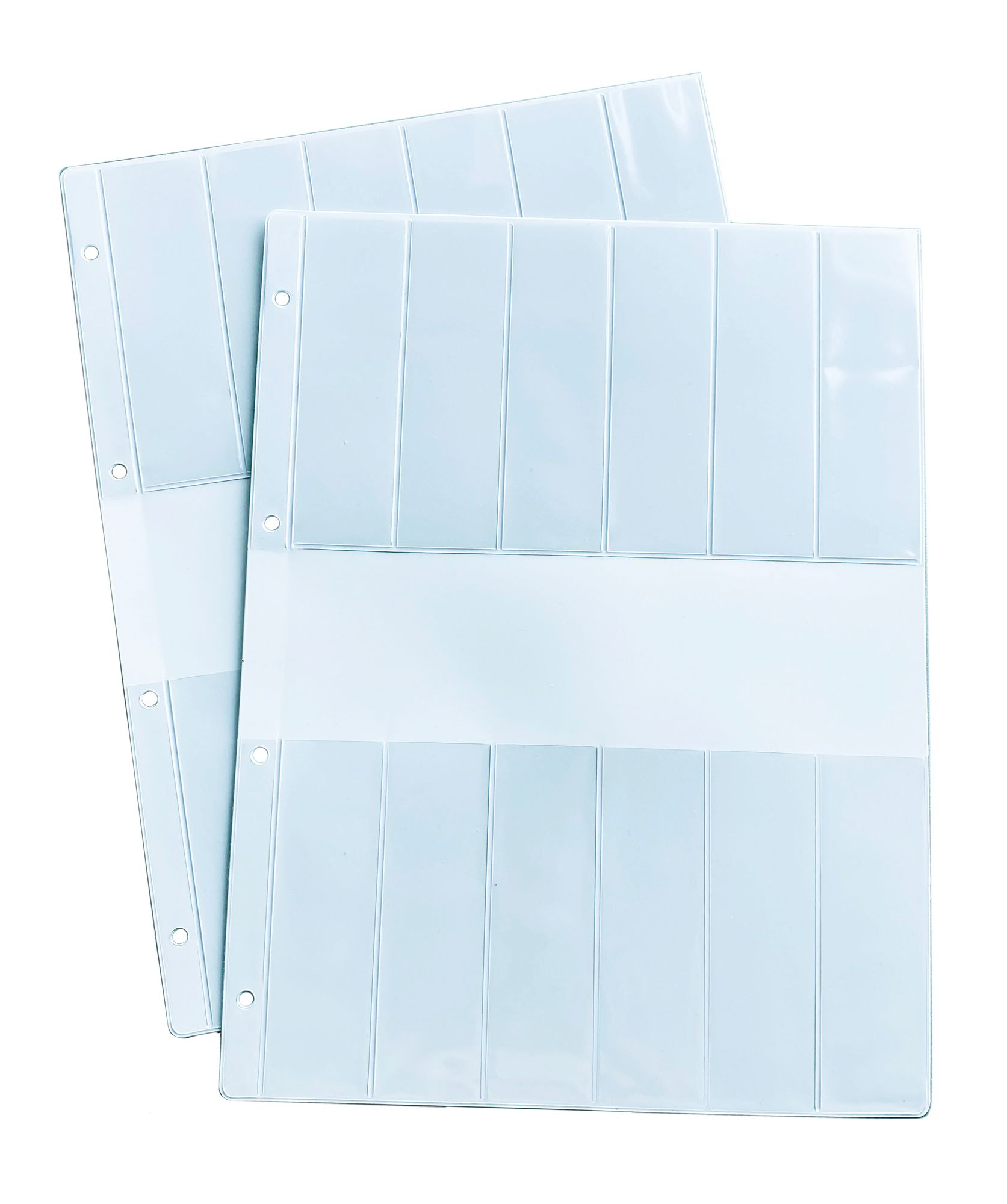 Individuelle Prospekthüllen nach Maß, farbige Hülle zum Abheften mit transparenten Taschen
