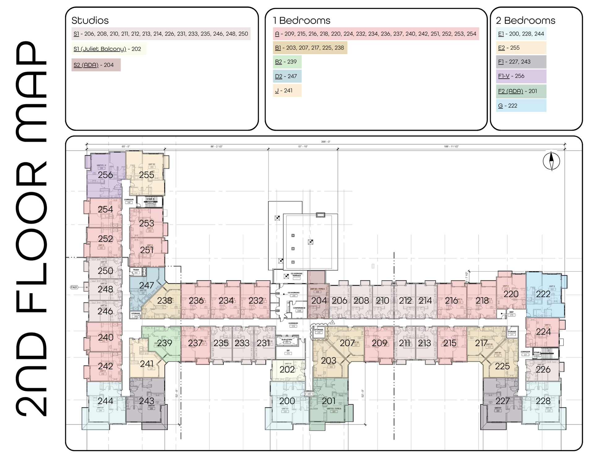 Trader's Way Site Map 2st Floor