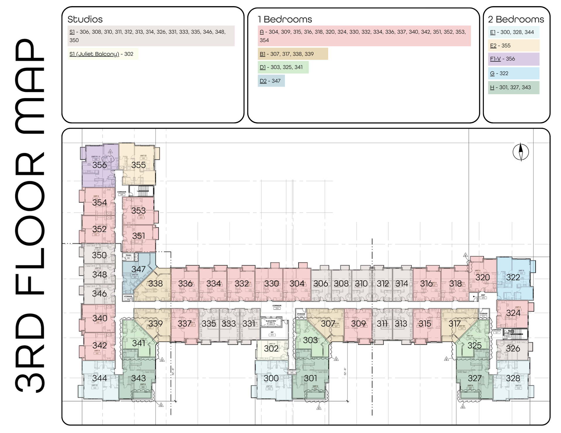 Trader's Way Site Map 3rd Floor