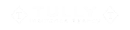 Faint white corporate logo with text and geometric icons on a white background