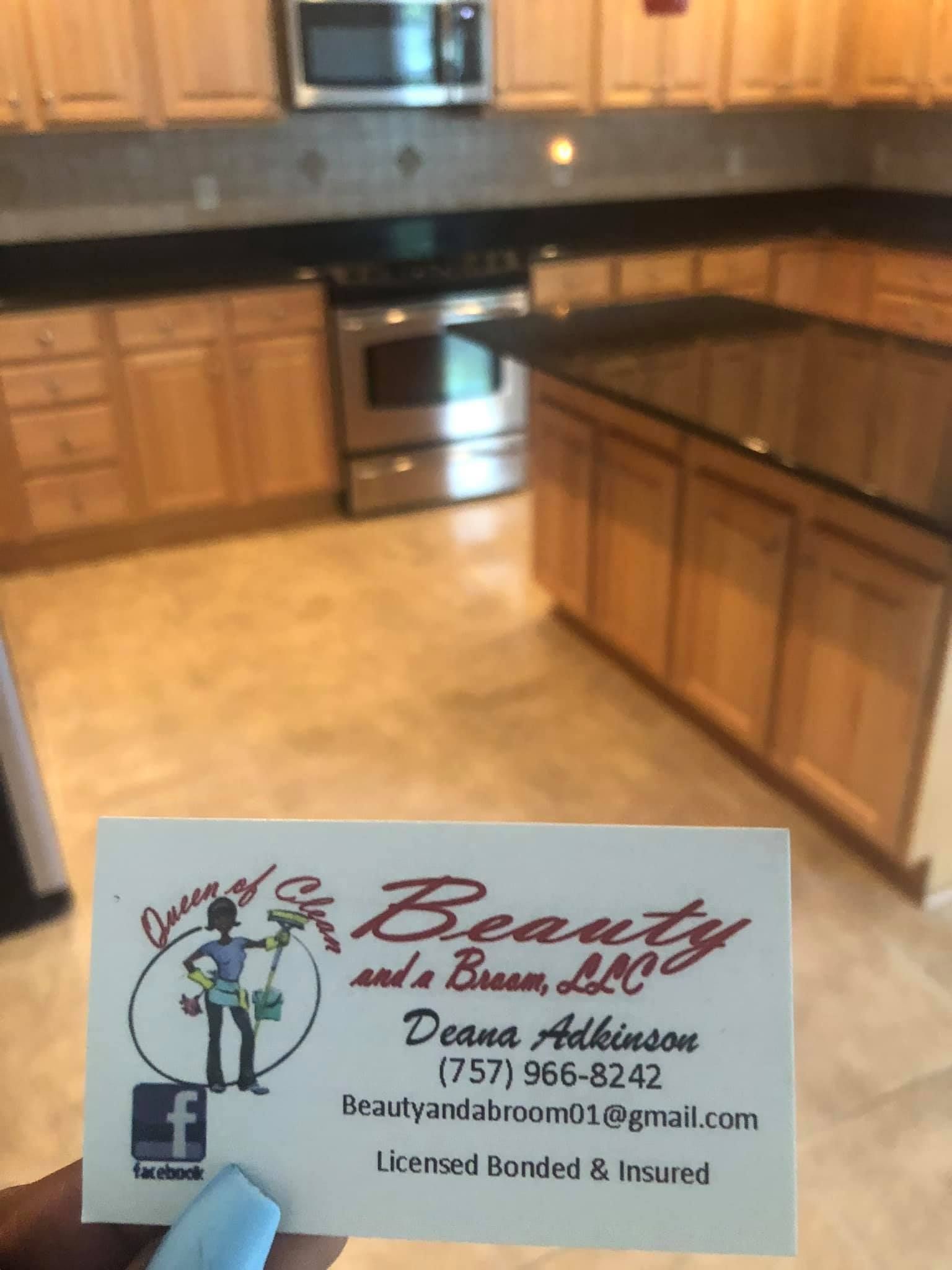 A business card for 