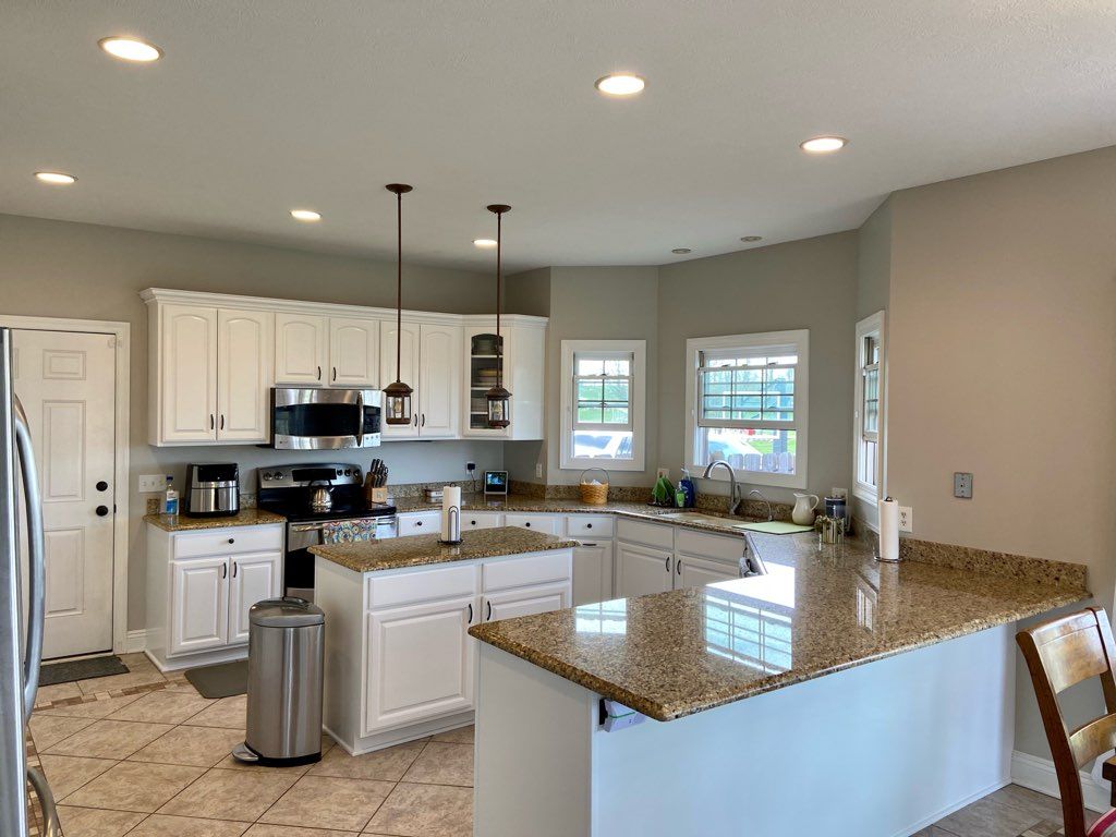 Kitchen painting project by NORTHCOAST Painting in Northeast Ohio