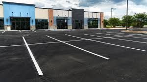 Parking lot painting and line striping project in Northeast Ohio