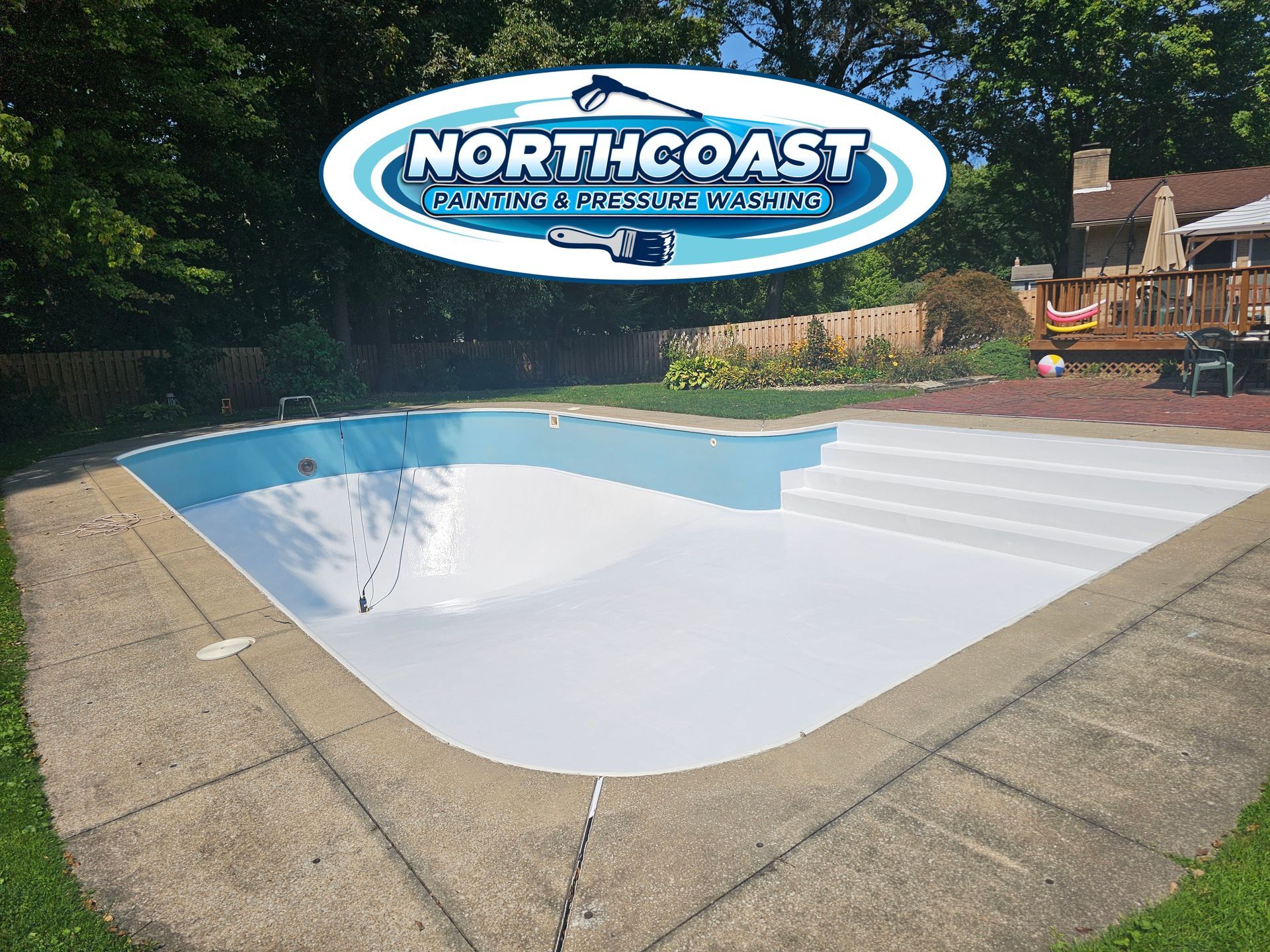 Inground Swimming Pool Painter