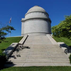 McKinley Monument side view after cleaning