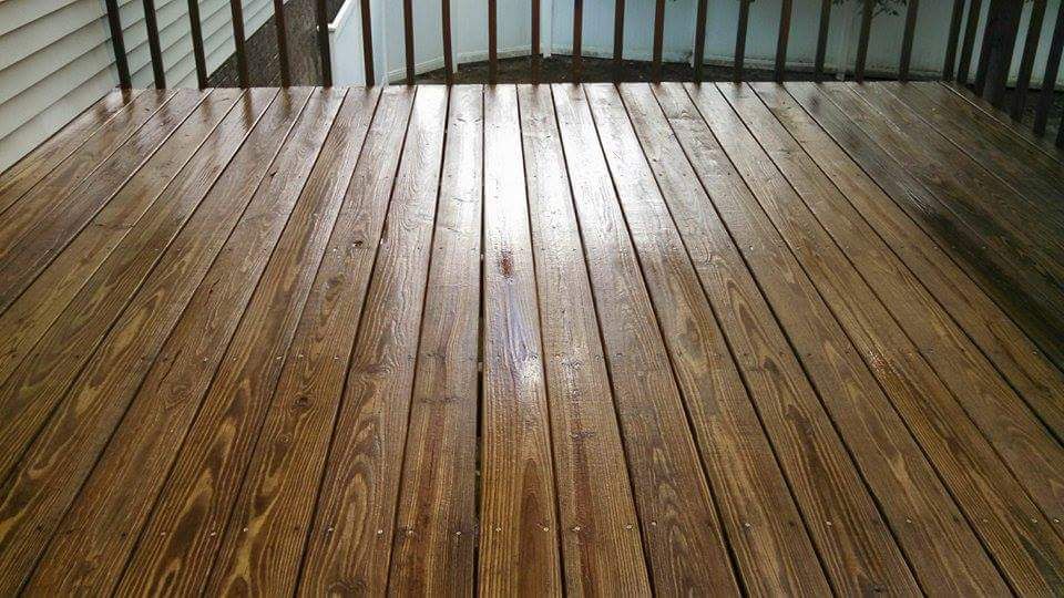 Deck Staining