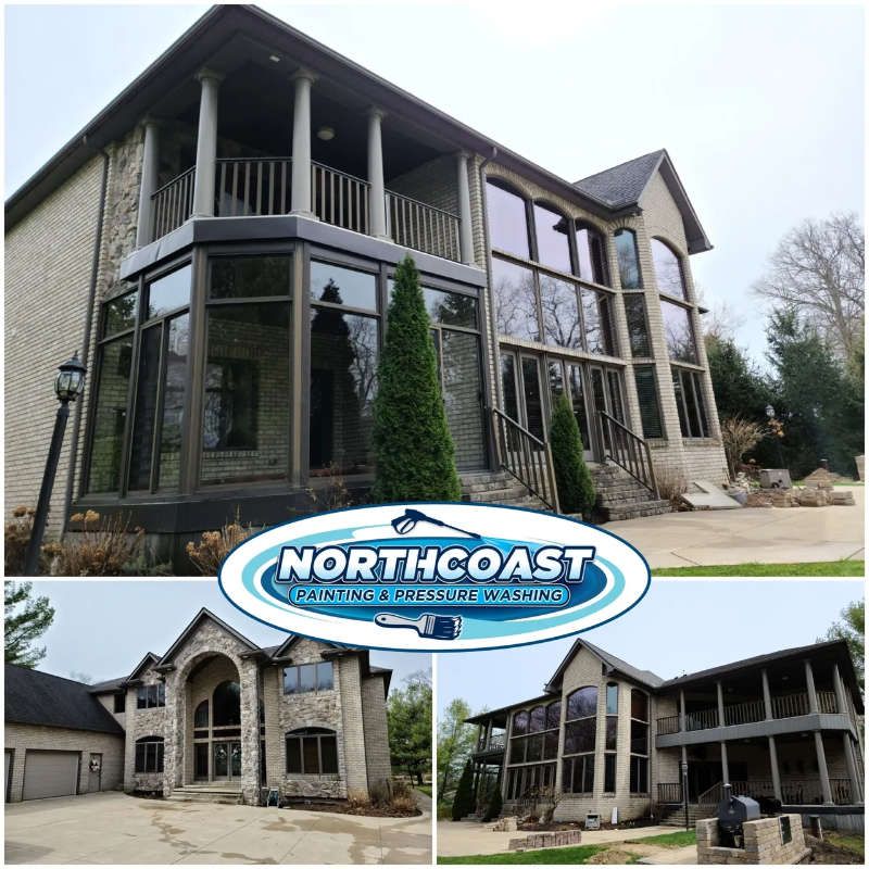 Exterior window cleaning service in Northeast Ohio
