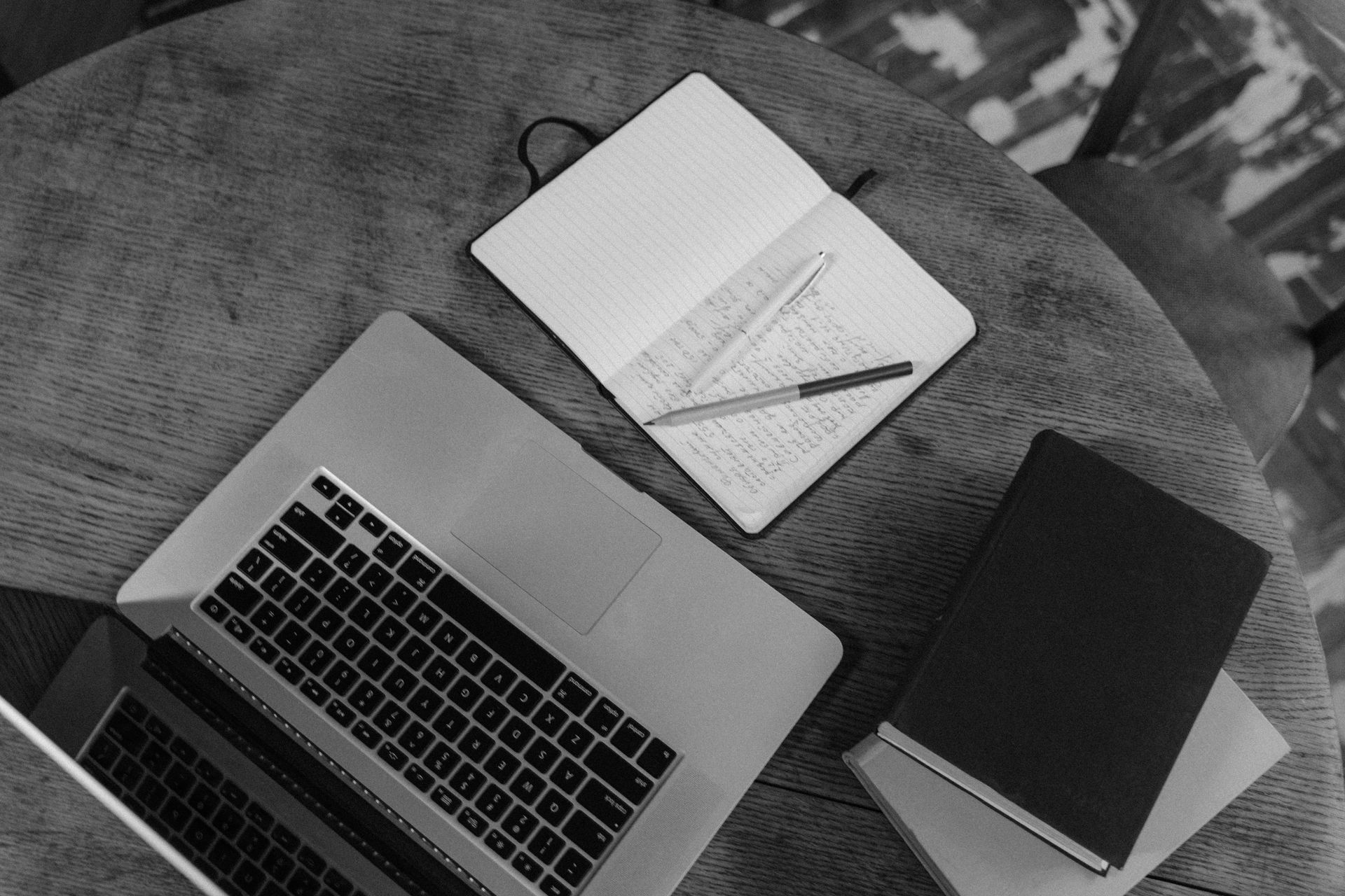 Financial planning notes and client advice preparation