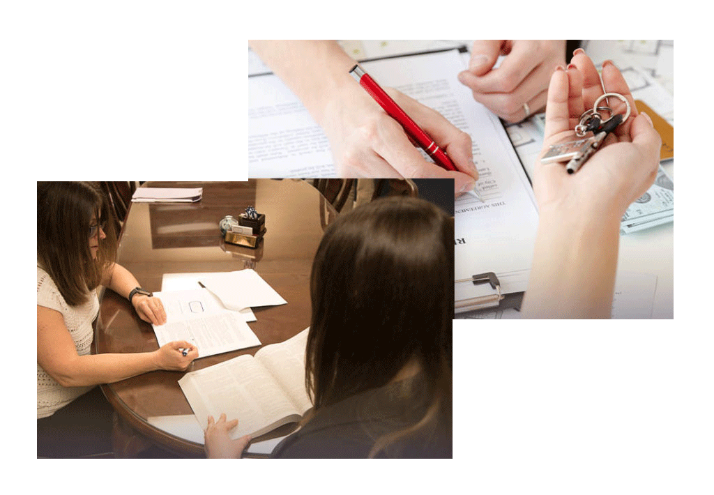 Woman Filling Up Real Estate Form | Deerfield Beach, FL | Blade Title Company