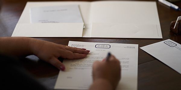 Signing Papers | Deerfield Beach, FL | Blade Title Company