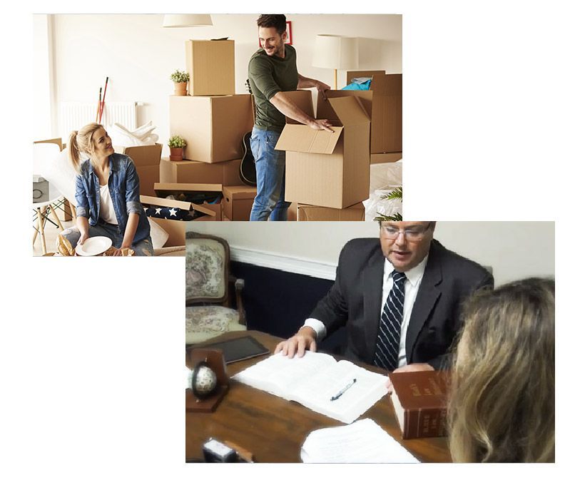 Couple Moving-in and Attorney Consultation | Deerfield Beach, FL | Blade Title Company
