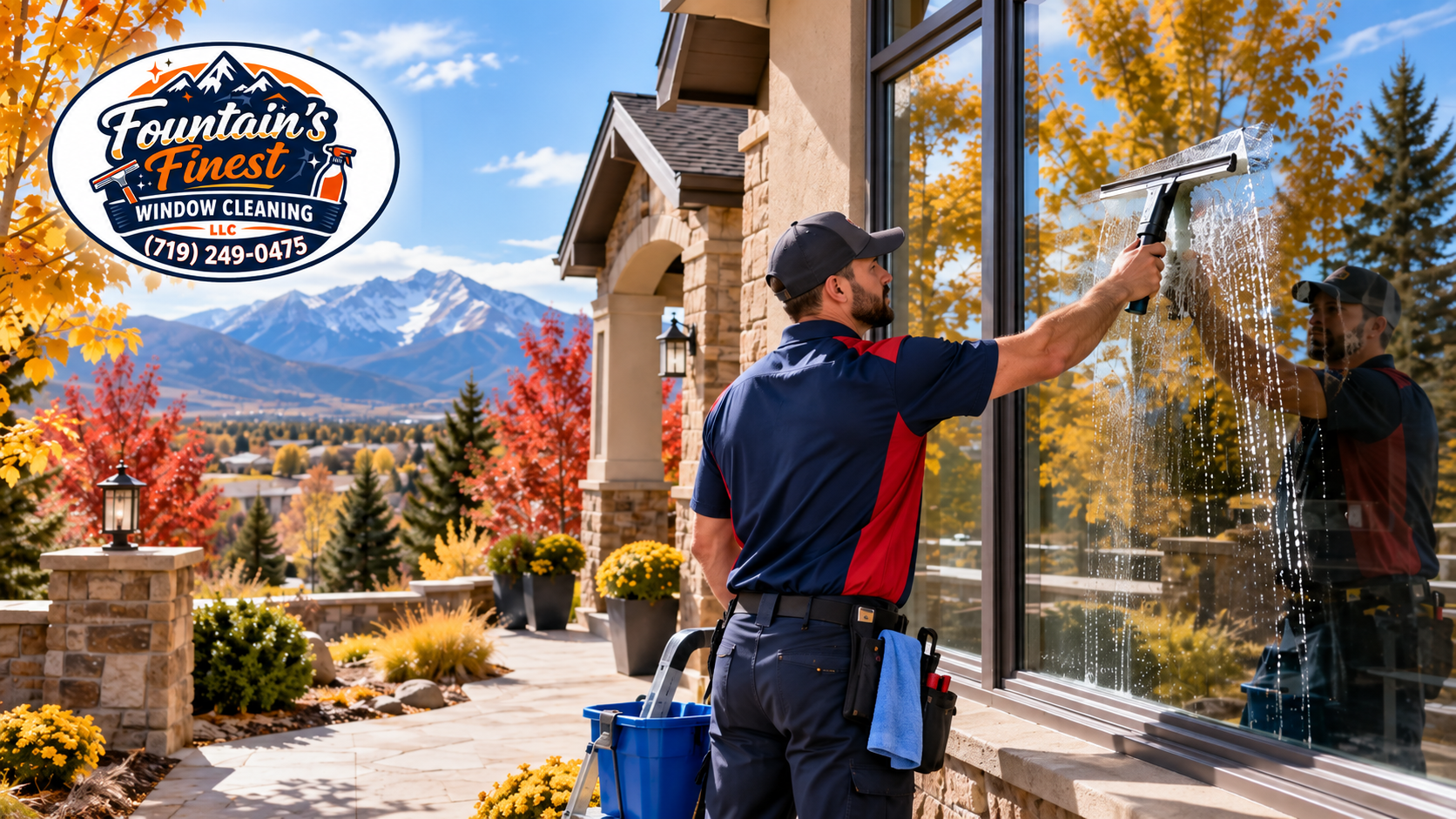 Premium residential window cleaning in Colorado Springs