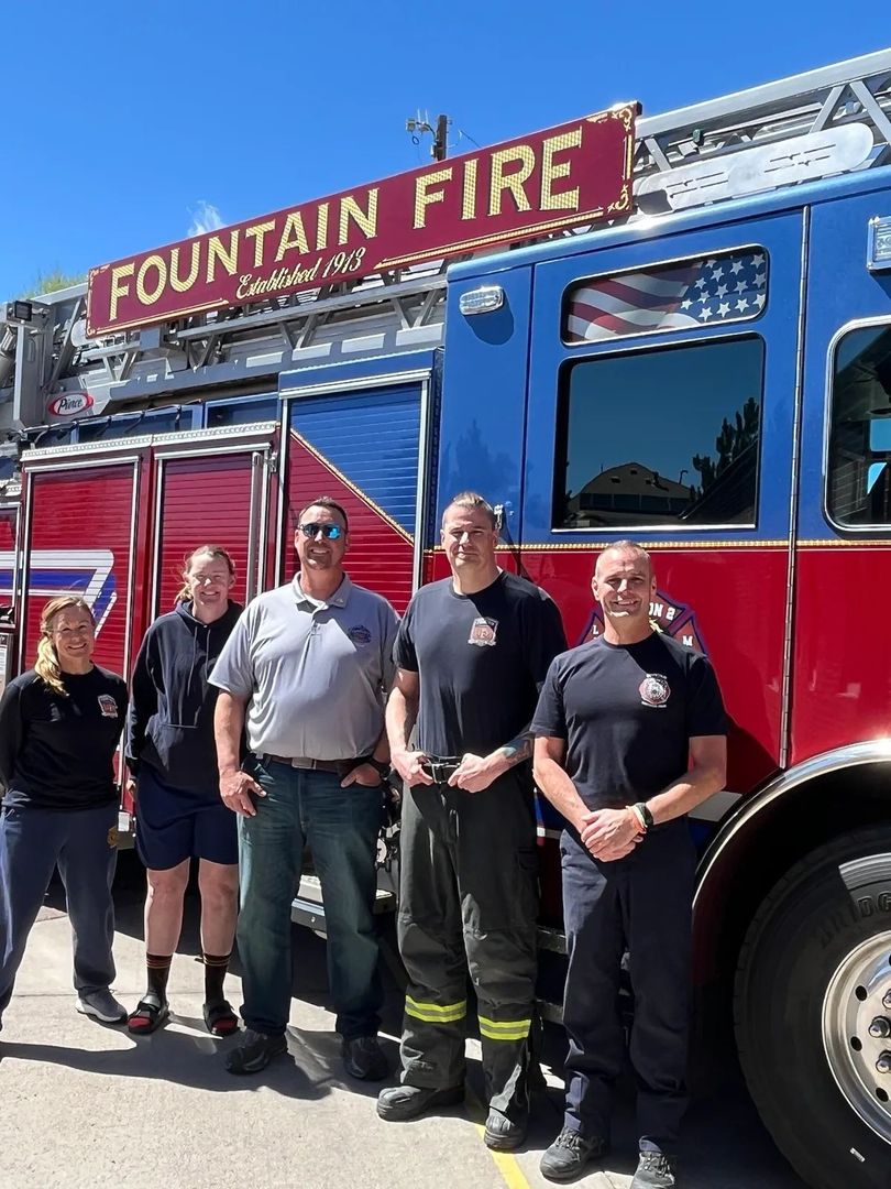 Fountain's Finest Window Cleaning | Community Service | Clear Views for Brave Crews | Fountain Fire Department