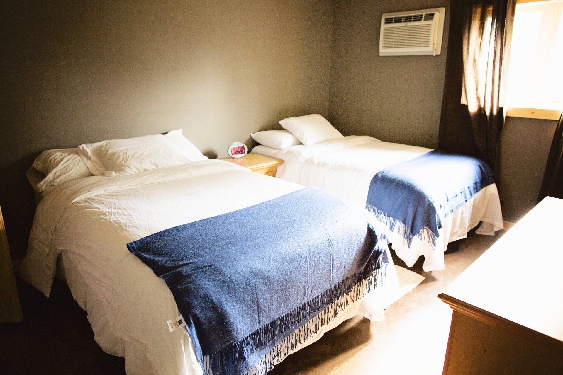 Beds at resort in SD