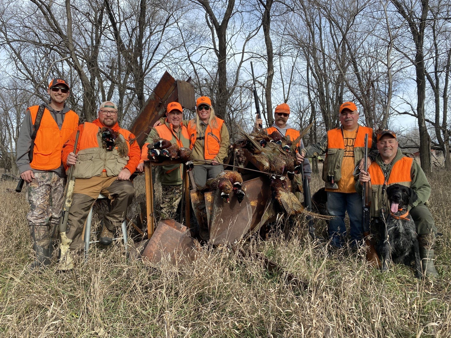 Hunting Pheasants private land SD