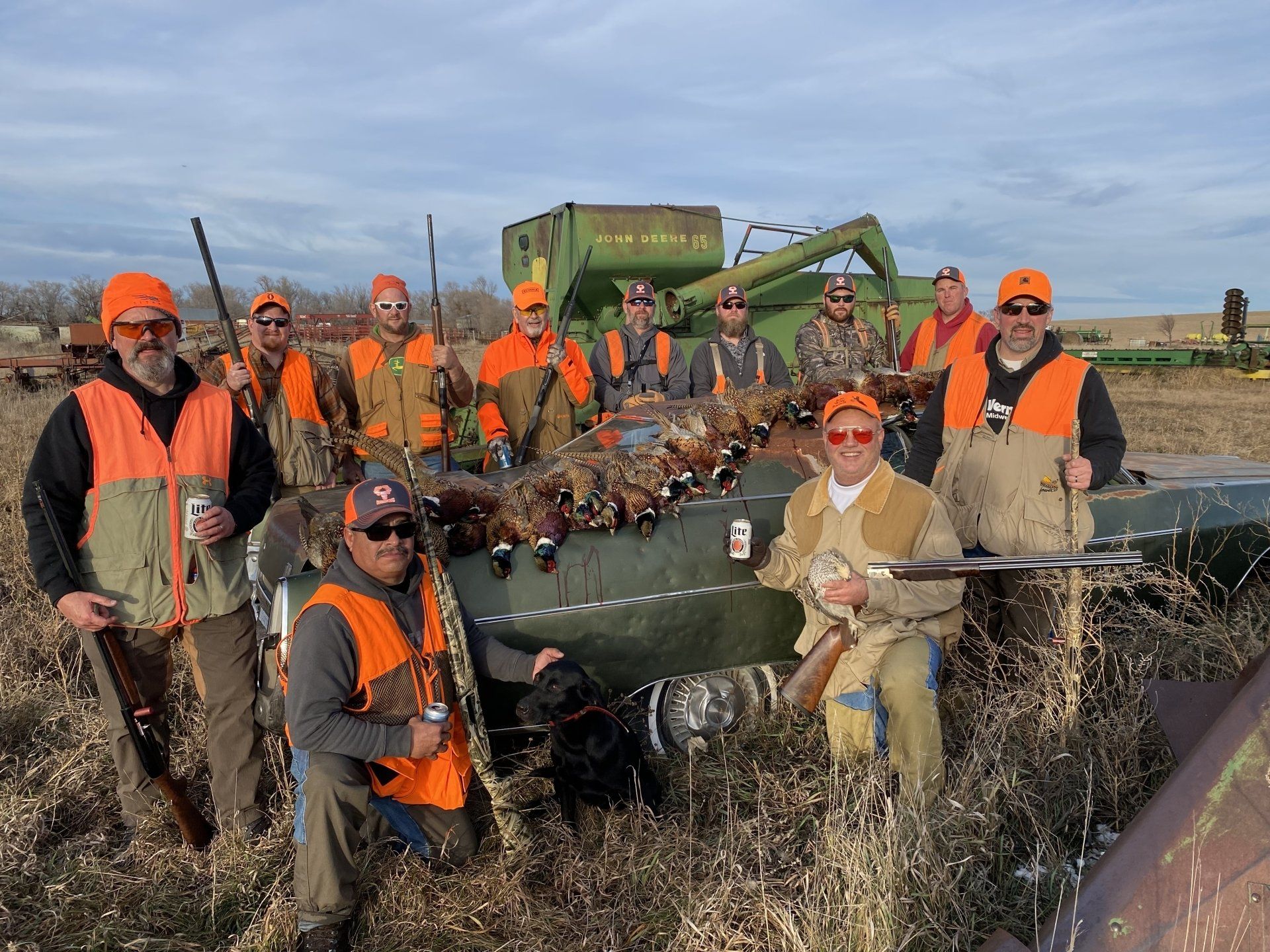 large pheasant hunting groups in South Dakota
