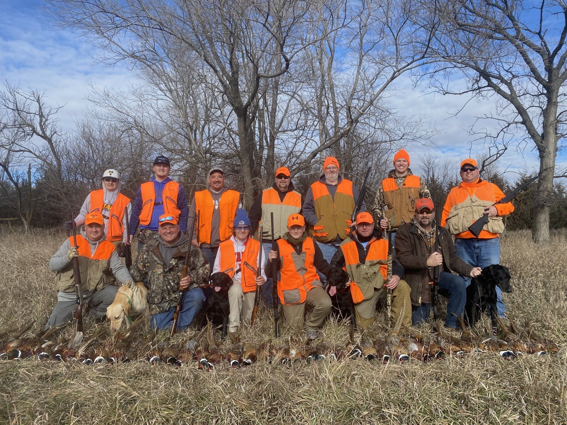 hunting pheasants with EPO Lodge