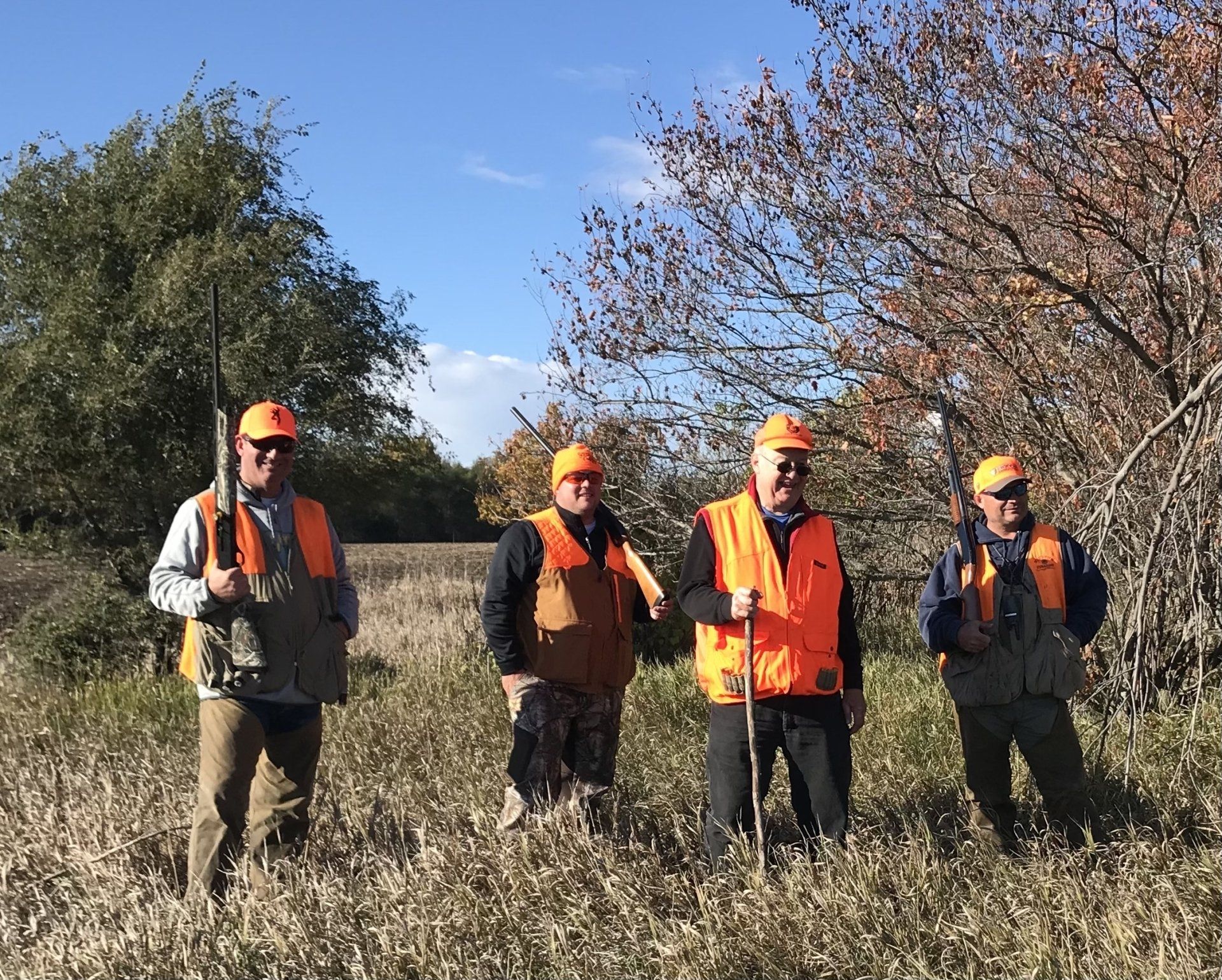 come hunt pheasants with us
