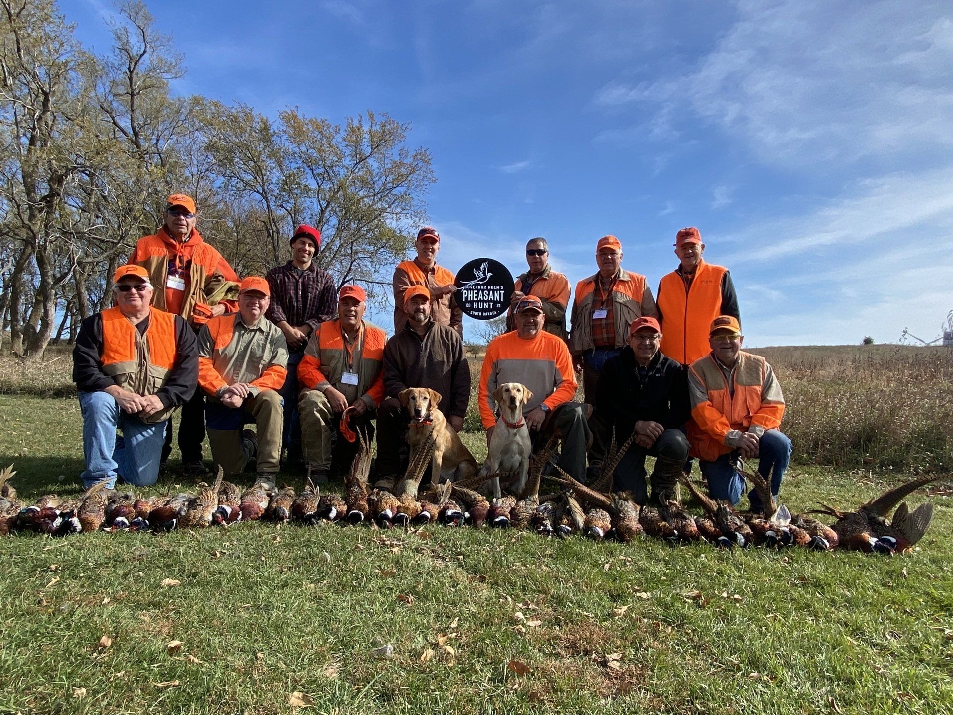 corporate SD pheasant hunts