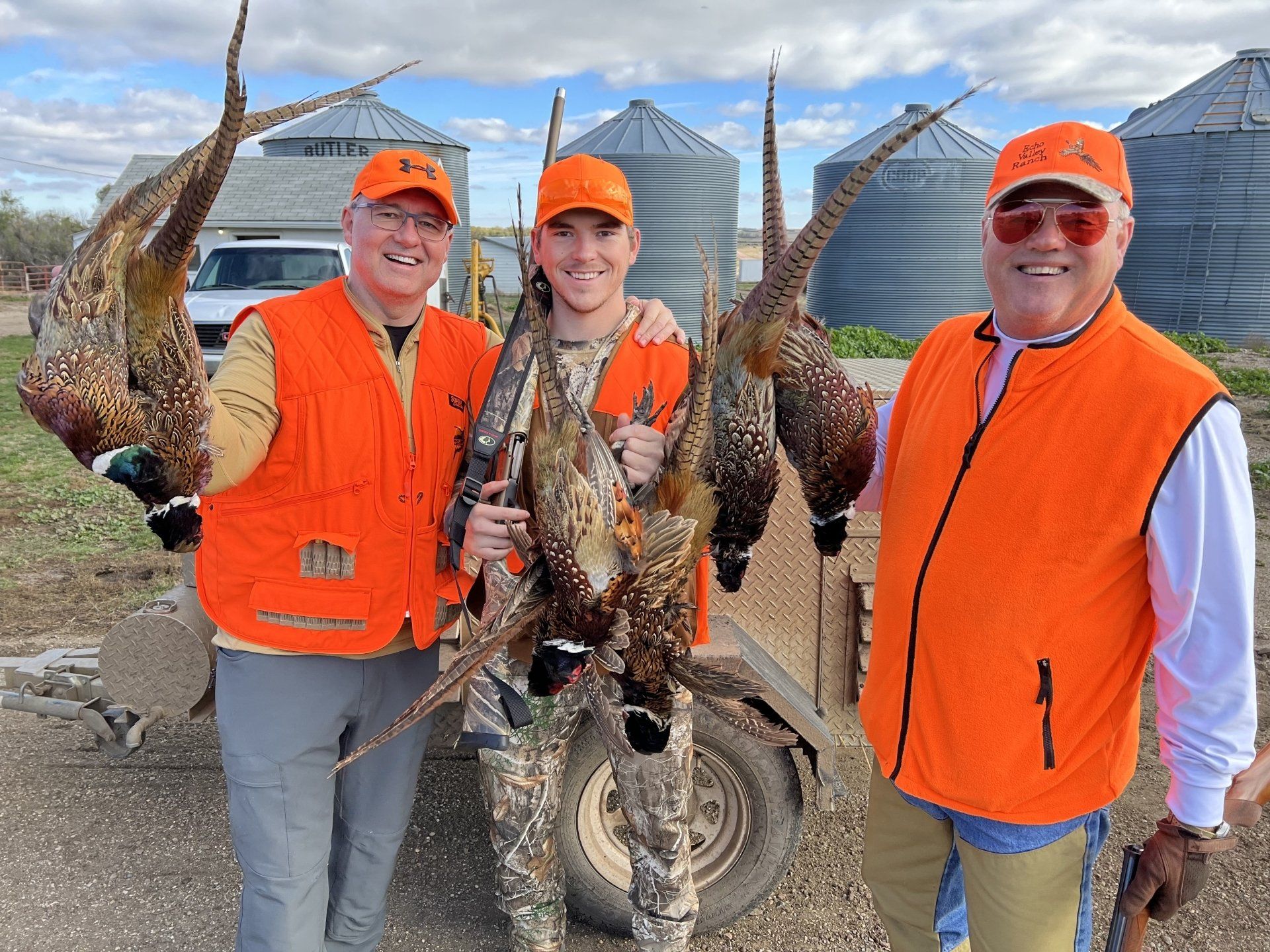 Family friendly pheasant hunts