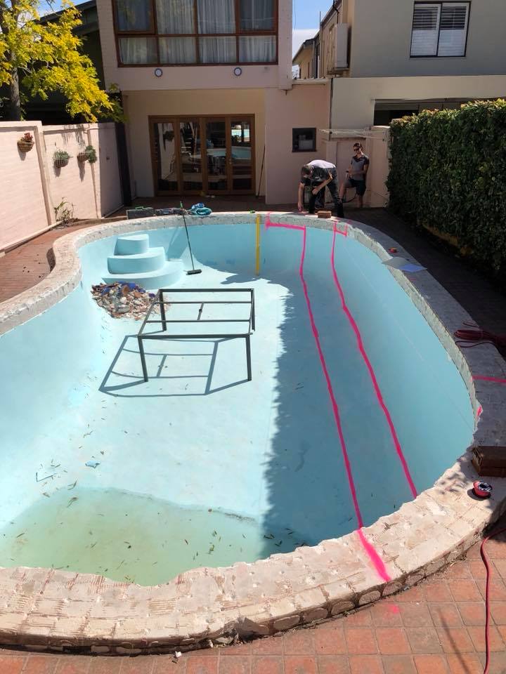 Before Pool Reducing Pool Width — Greater Sydney, NSW — Pacific Pools Pty Ltd