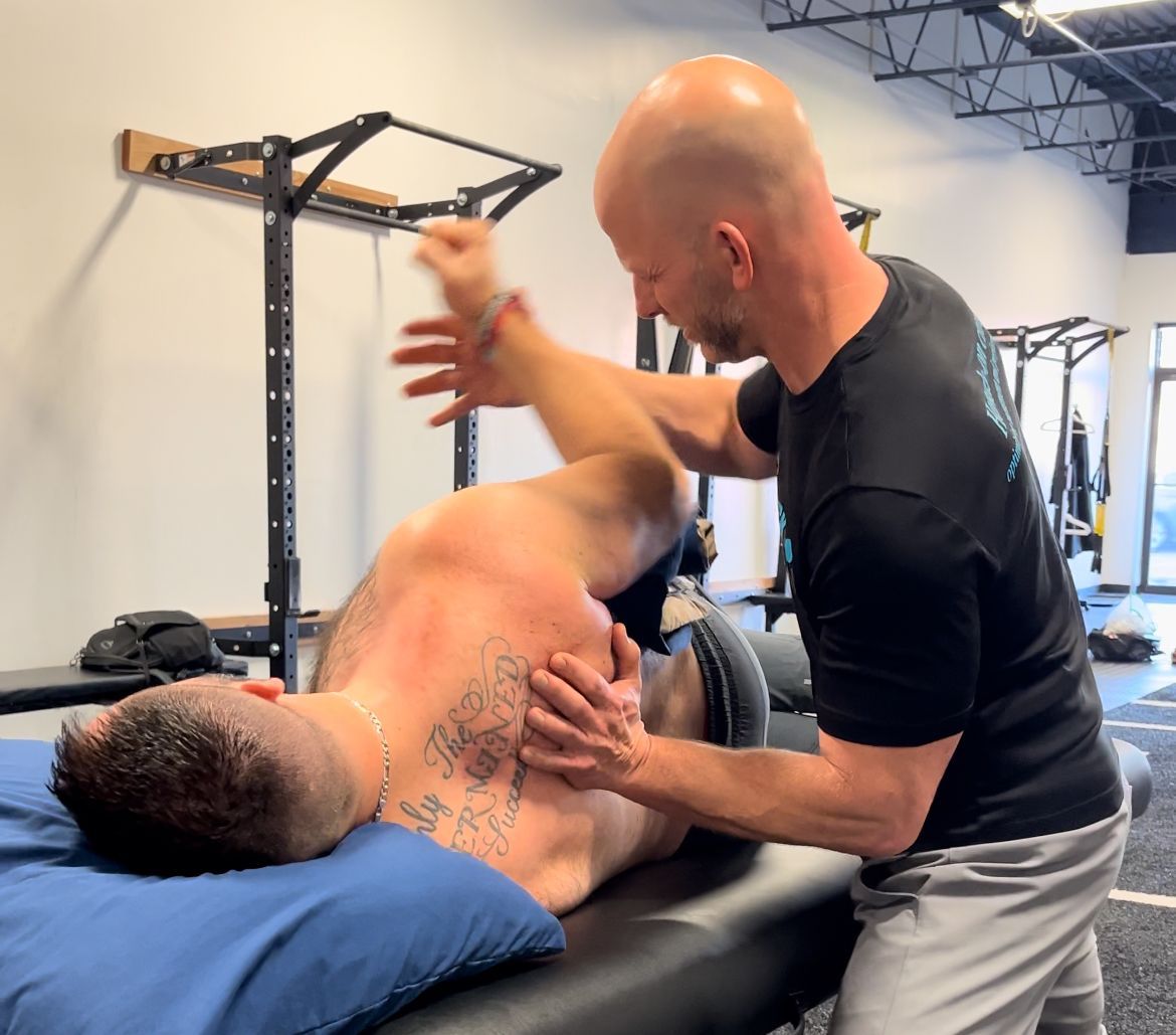 Owner Supporting Girl's Neck - Chicago, IL - Fast Track Physio