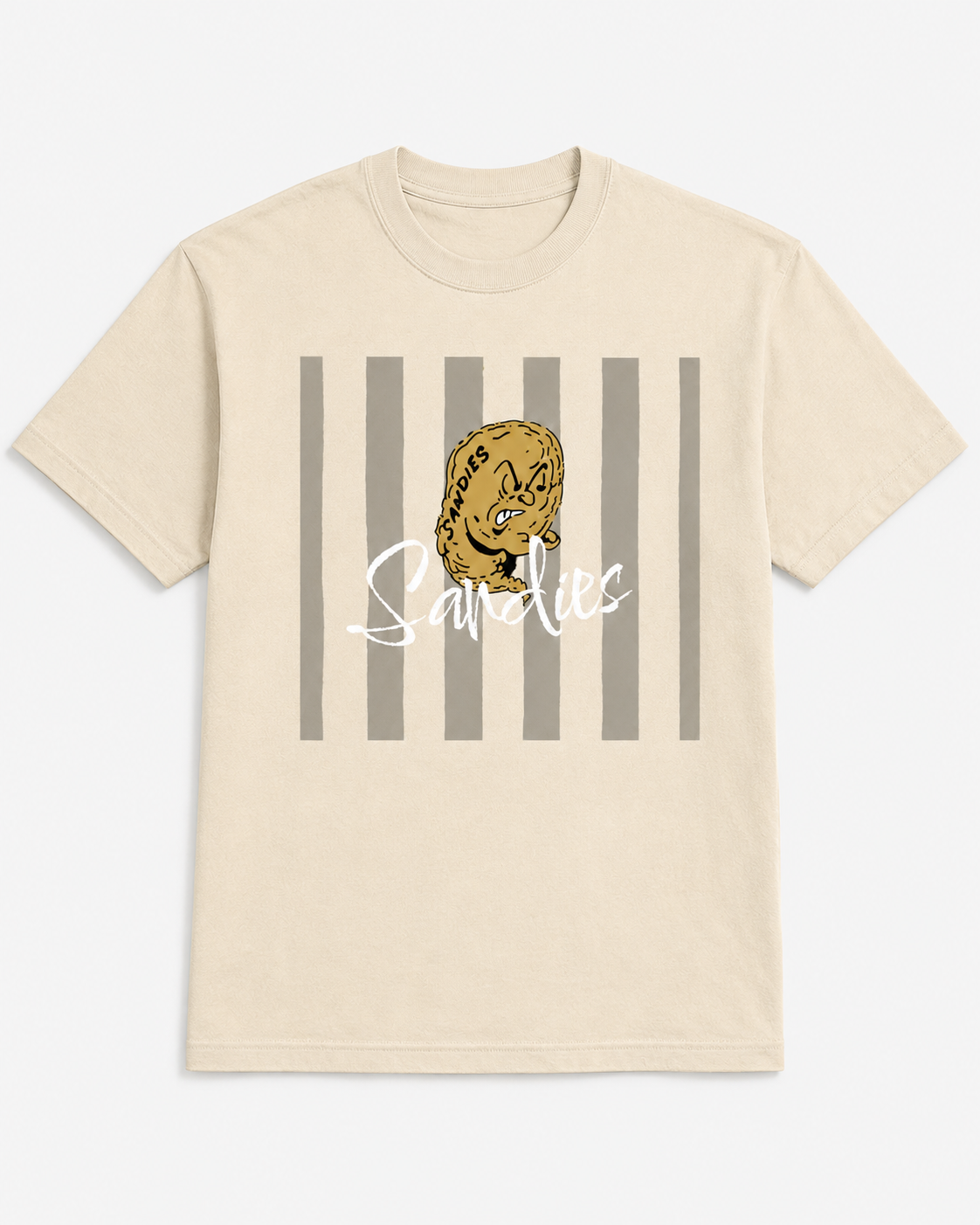 Sandies Mascot Cream T-Shirt