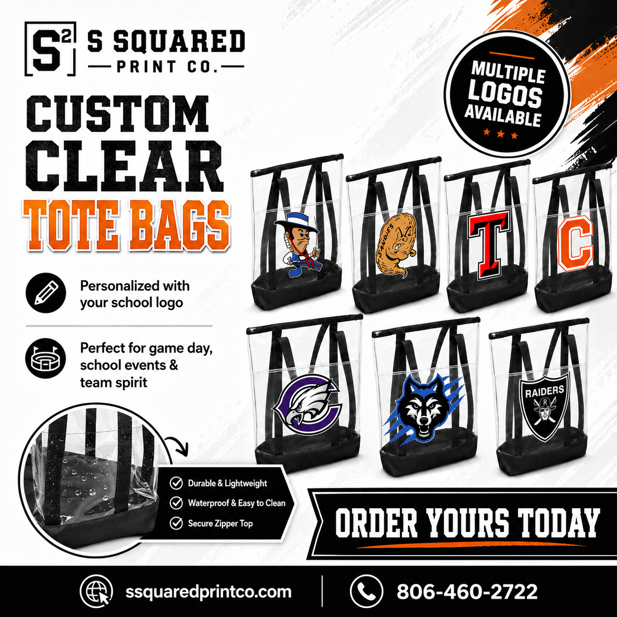 Custom Clear Bag