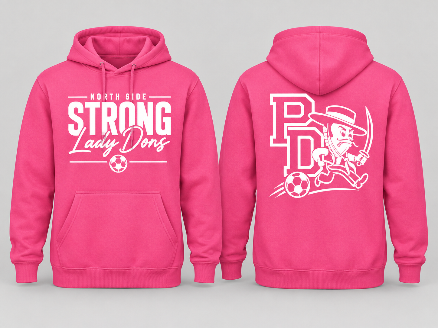 North Side Strong Lady Dons Soccer T-Shirt