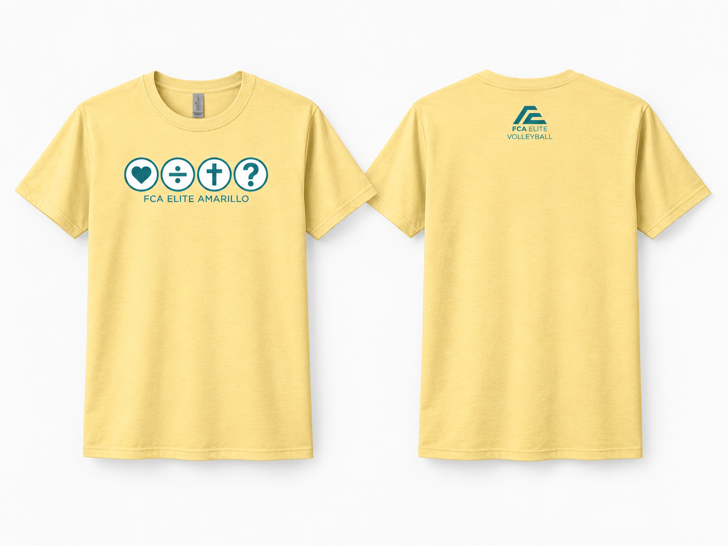 FCA Elite Amarillo Volleyball Apparel – Banana Cream & Butter