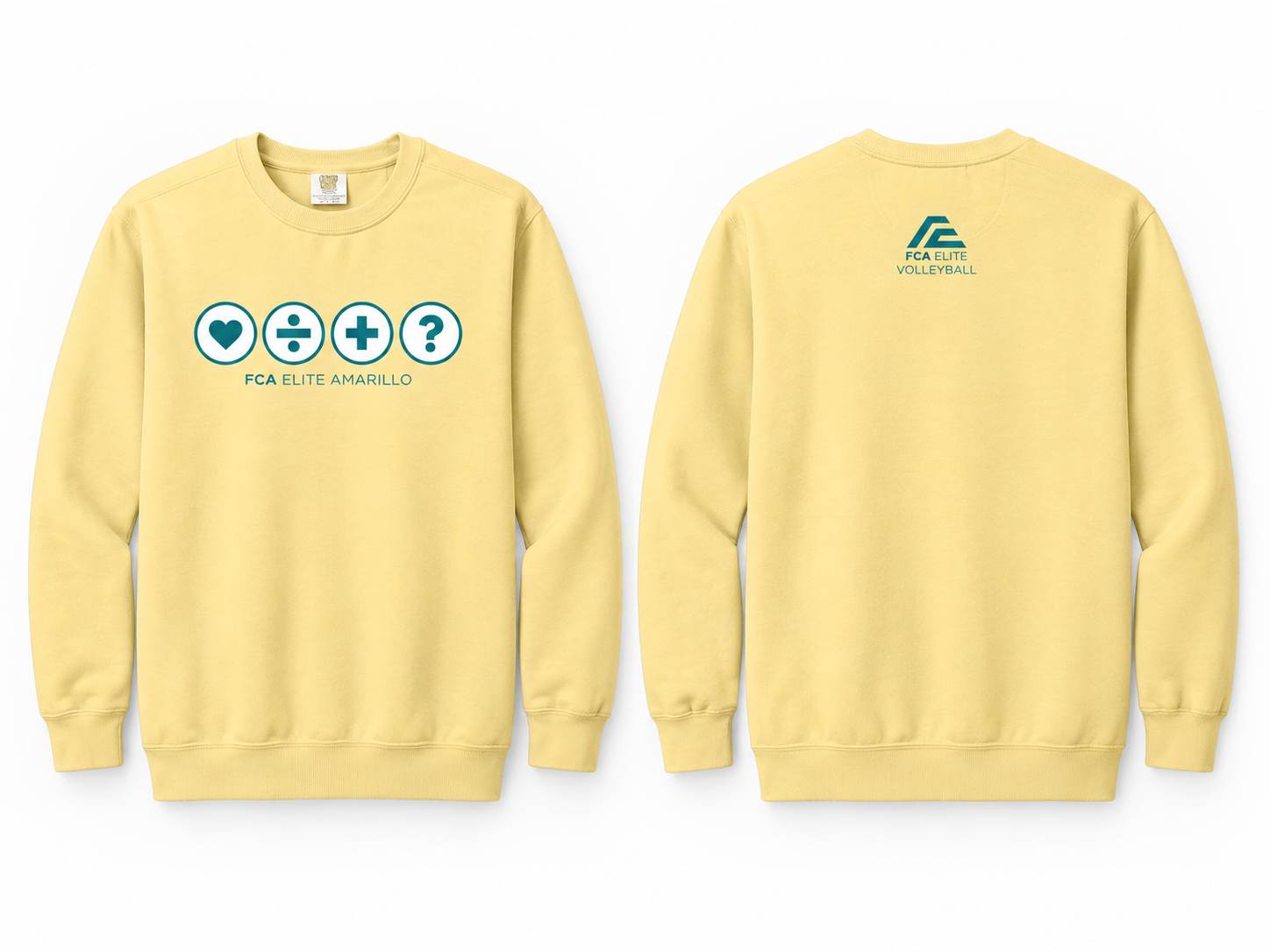 FCA Elite Amarillo Volleyball Apparel – Banana Cream & Butter