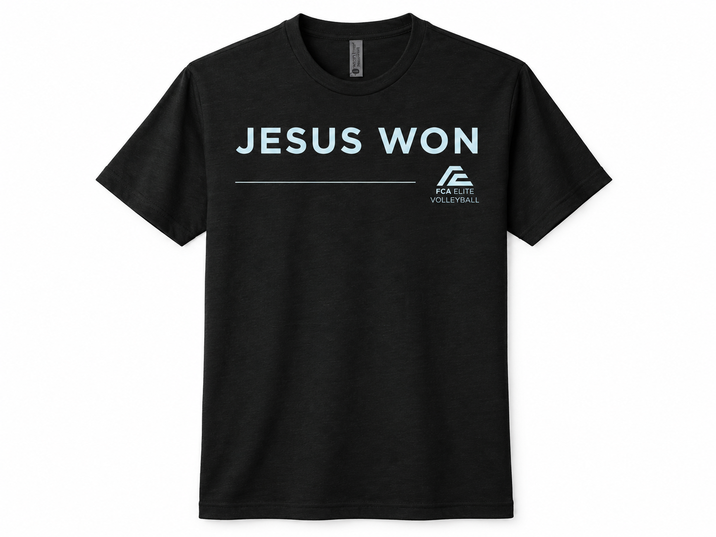 FCA Elite “Jesus Won” Volleyball Tee