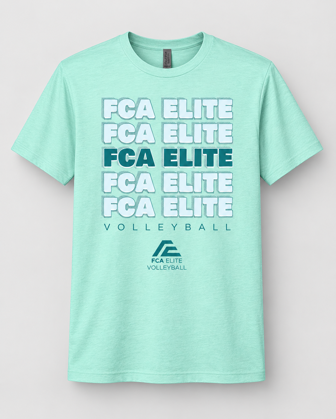 FCA Elite Volleyball Repeat Logo Apparel