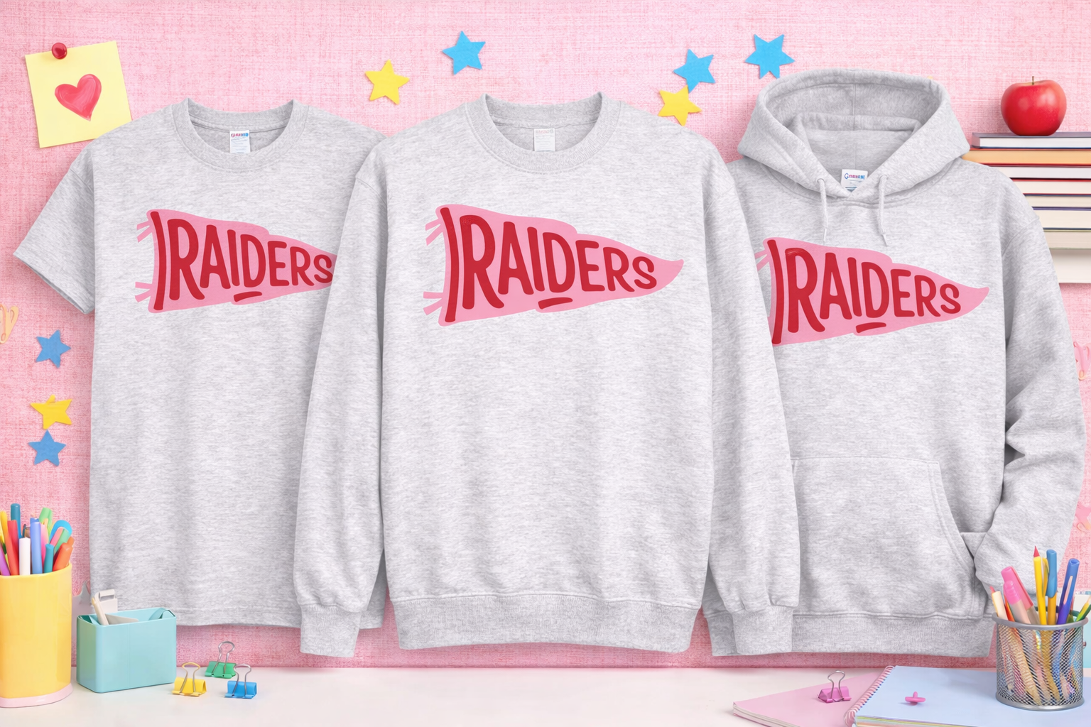 Raiders Flag Apparel Collection
