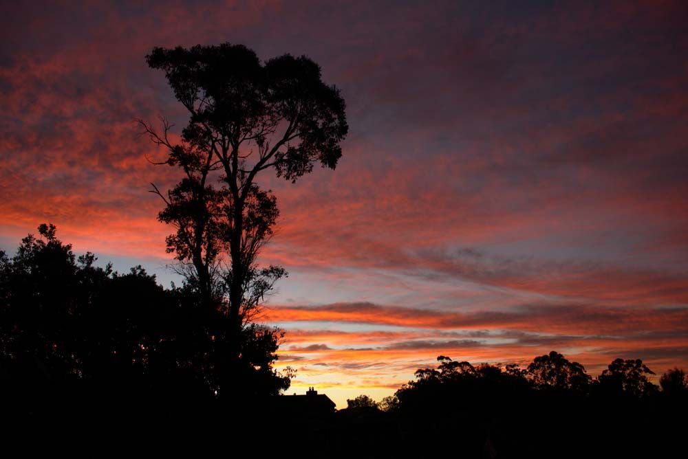 Virga Clouds at Sunset in Lismore — Waste Removal in Lismore, NSW