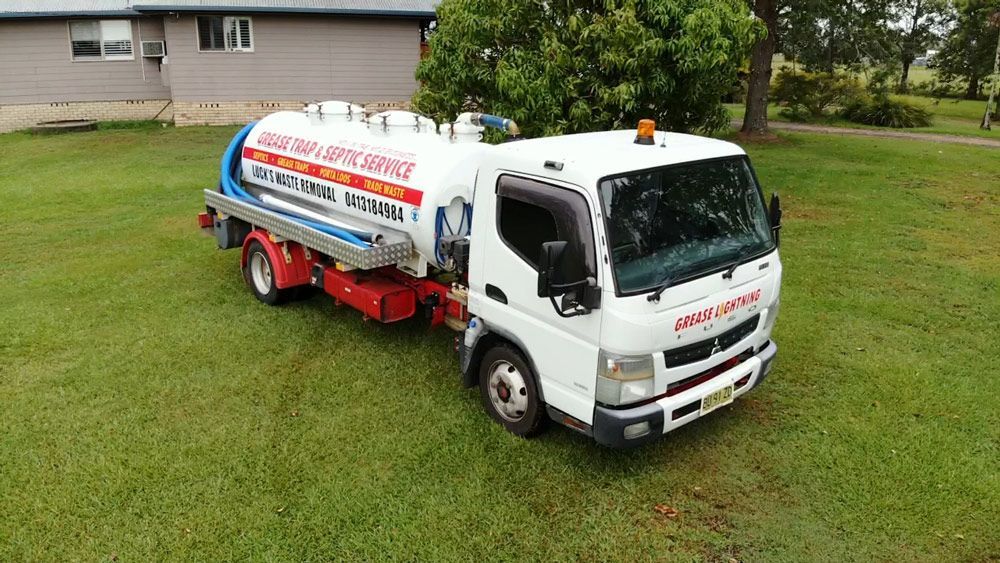 Truck Used for Septic Tank Cleaning