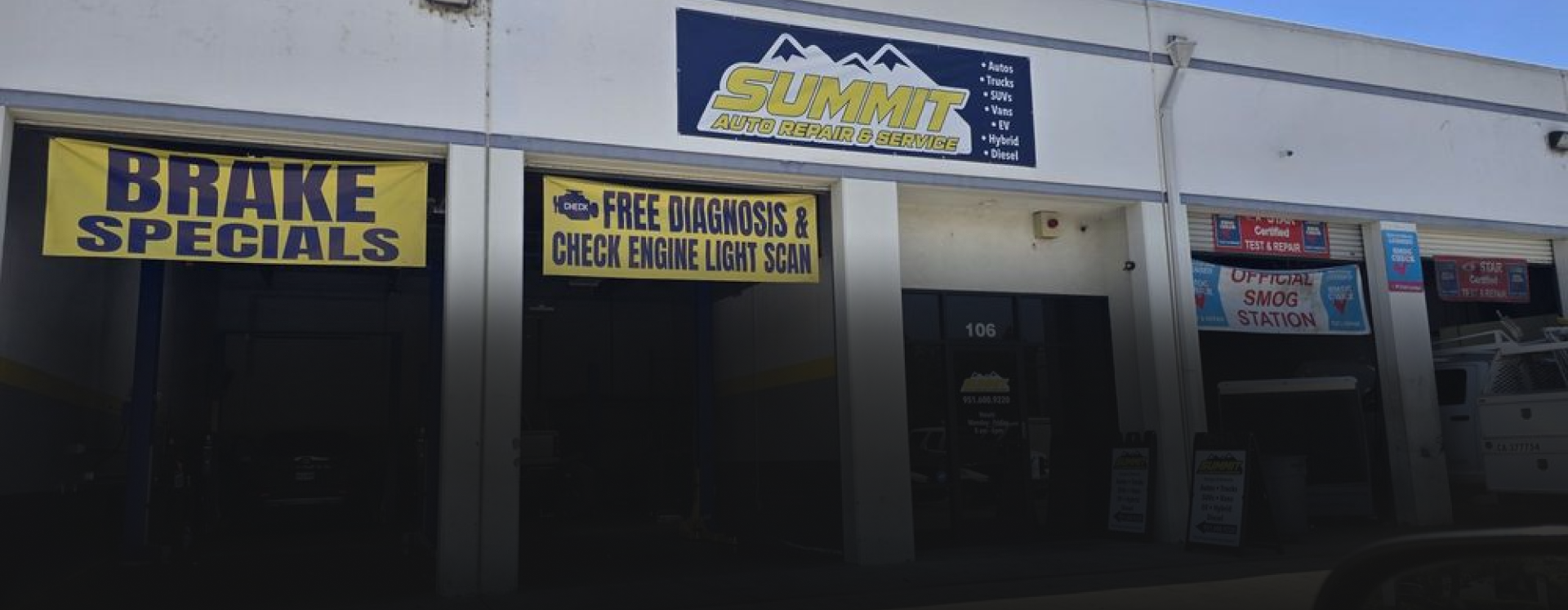 Hero - Summit Auto Repair and Service