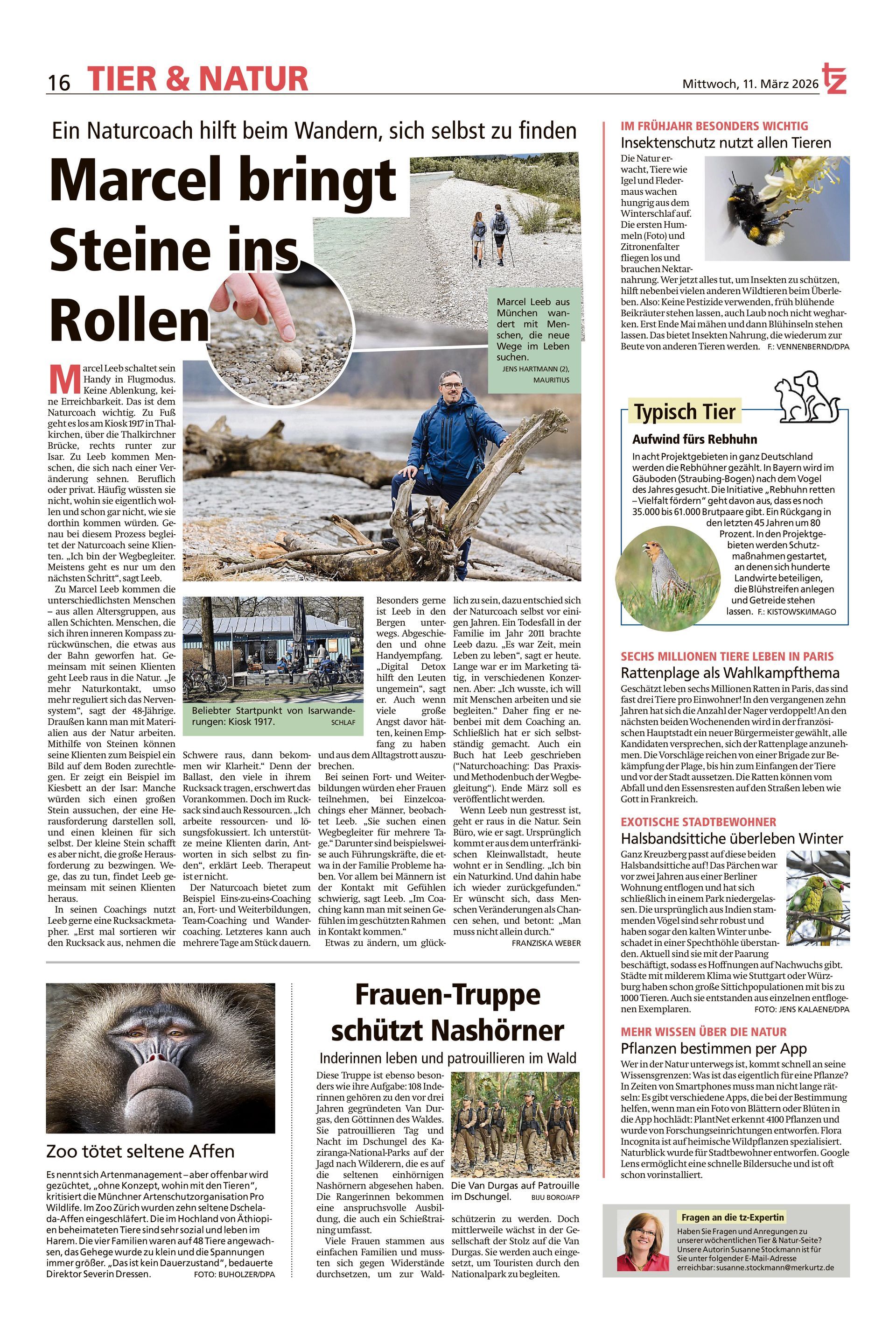 Naturcoach Marcel Leeb Presse tz Marcel Leeb Systemisches Coaching in freier Natur, Naturcoaching, Teamcoaching