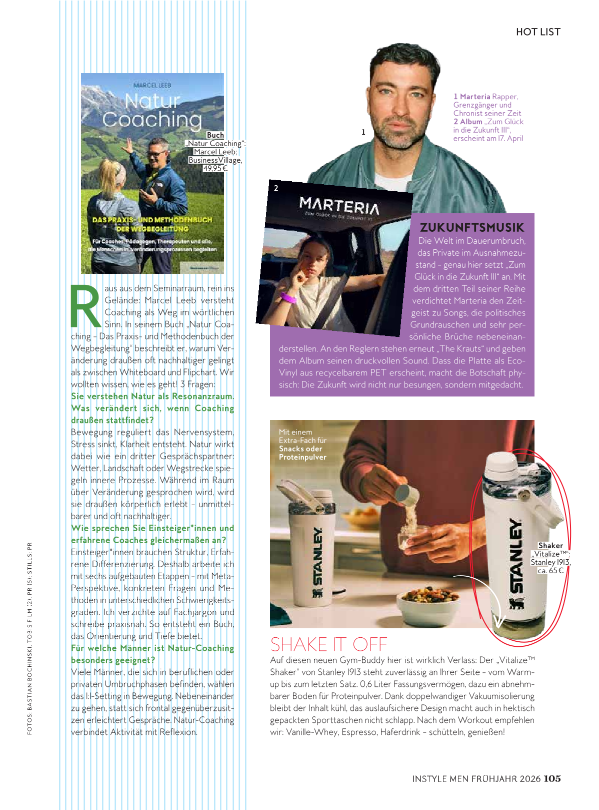 Interview Naturcoaching  Marcel Leeb Instyle Men 2026