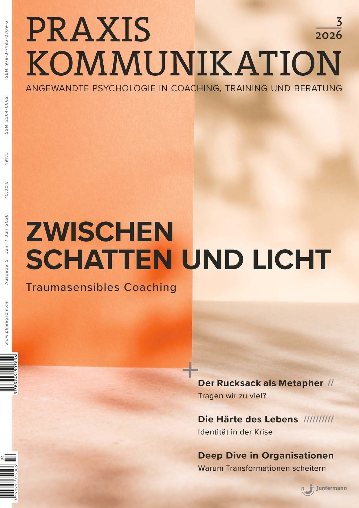 Artikel von Marcel Leeb in Praxis Kommunikation 3/2026