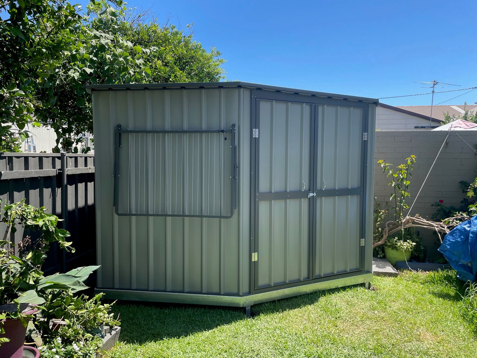 Custom Metal Garden Sheds Newcastle | Hunter Shed Masters